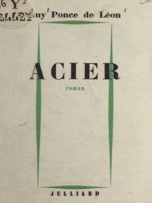 cover image of Acier
